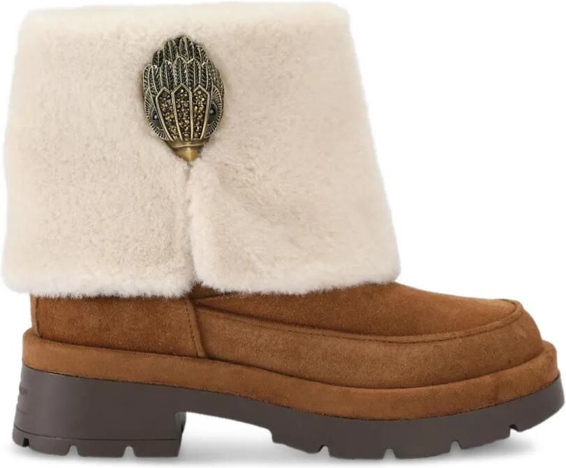 Kurt Geiger London Blighty Cozy enkellaarzen Bruin