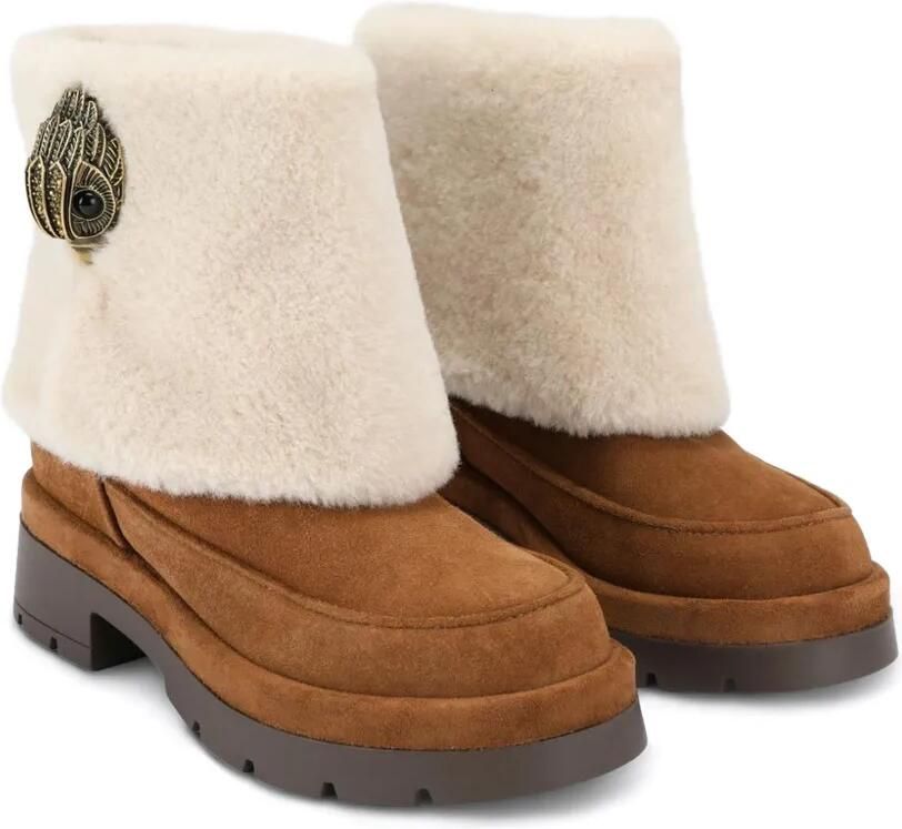 Kurt Geiger London Blighty Cozy enkellaarzen Bruin - Foto 4