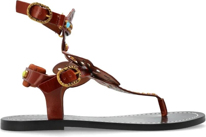 Kurt Geiger London Boho Butterfly gladiator sandalen Bruin