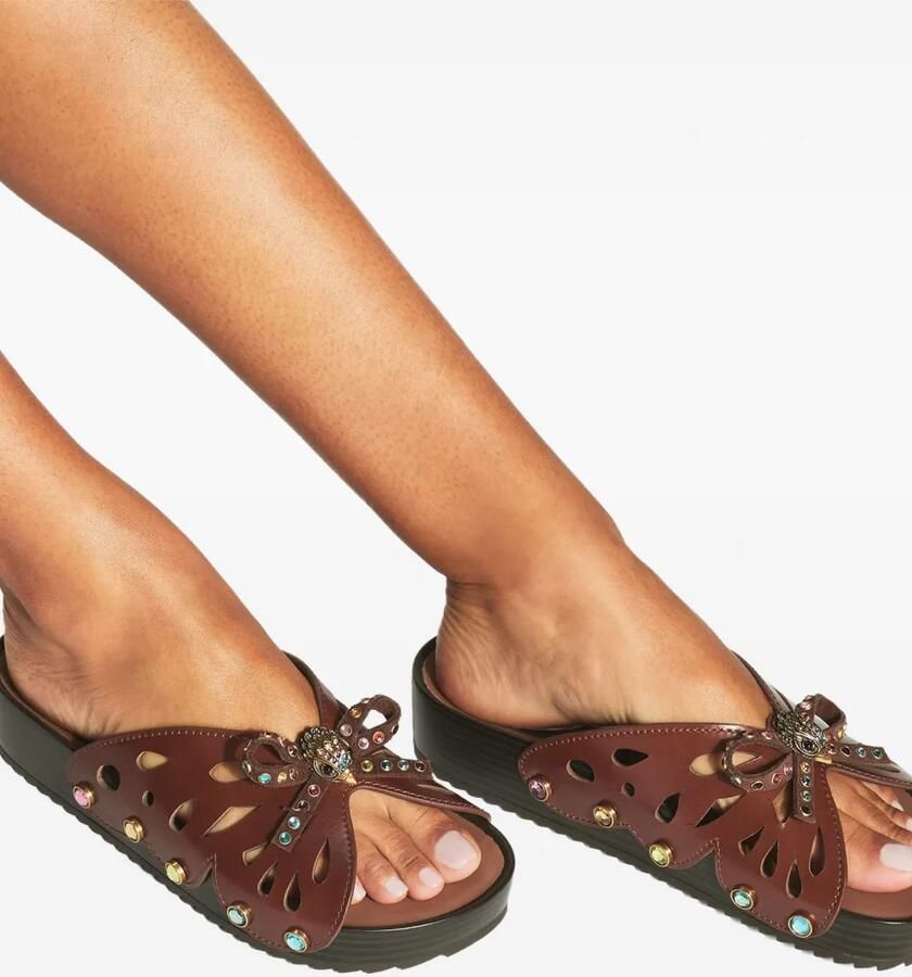 Kurt Geiger London Boho Butterfly sandalen Bruin - Foto 2