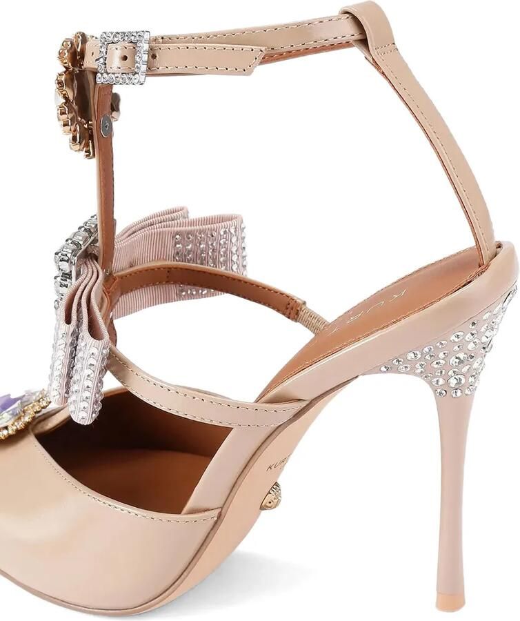 Kurt Geiger London Bow Point Gladiator verfraaide pumps Roze - Foto 3