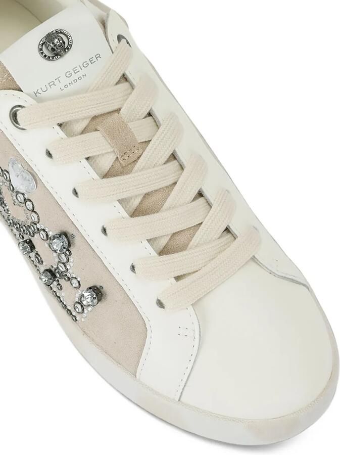 Kurt Geiger London Britton Crown sneakers Wit - Foto 3