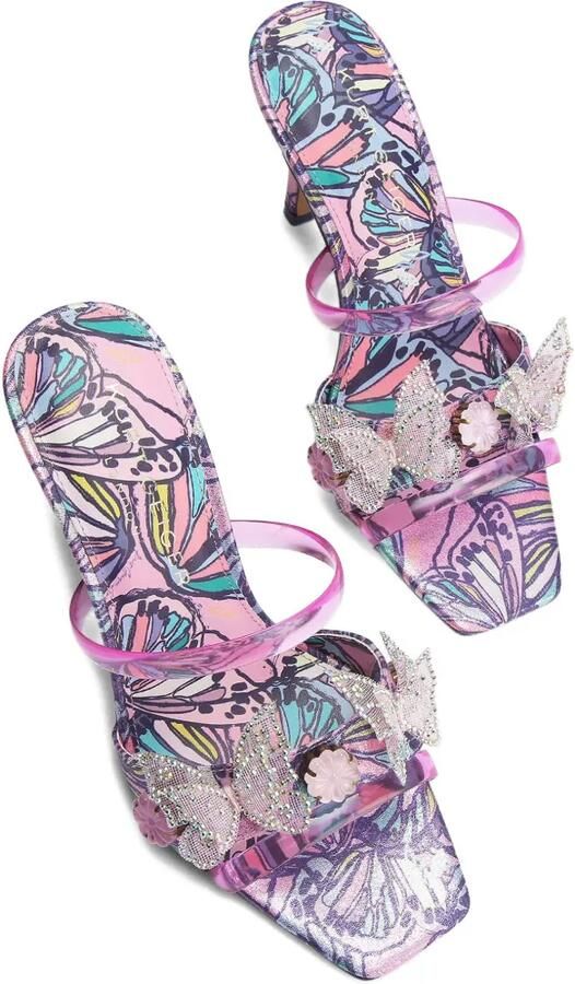 Kurt Geiger London Butterfly sandalen Roze - Foto 4