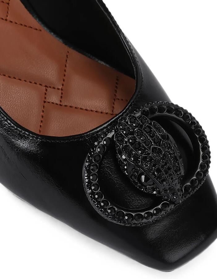 Kurt Geiger London Chelsea DR pumps met blokhak Zwart - Foto 3