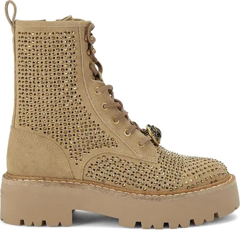 Kurt Geiger London Chelsea laarzen met geperforeerde details Beige