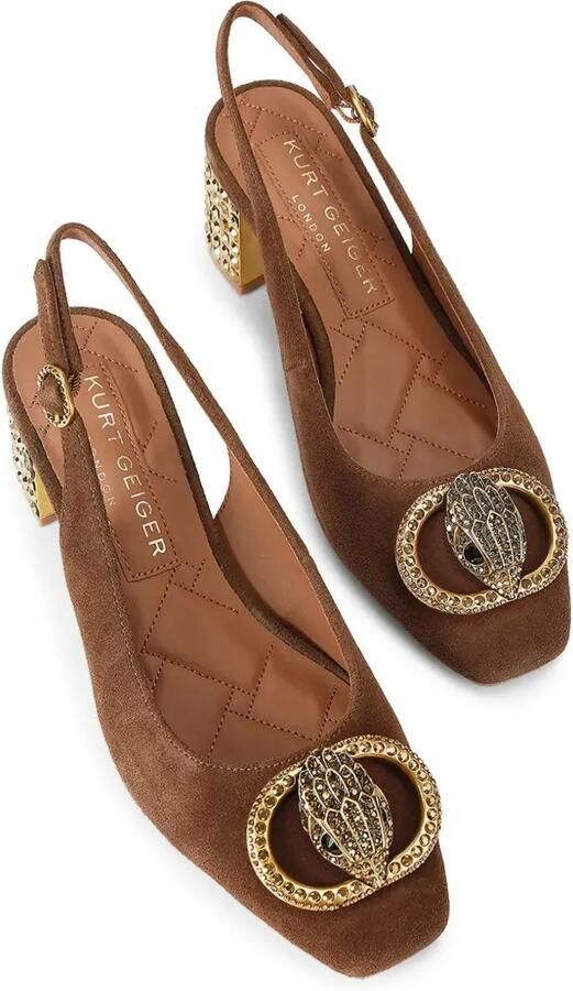 Kurt Geiger London Chelsea pumps Bruin - Foto 5