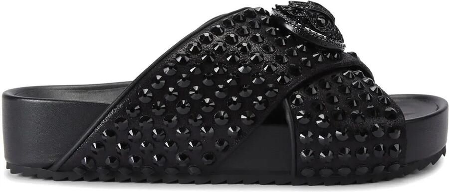 Kurt Geiger London Chelsea sandalen met gekruiste bandjes Zwart - Foto 4