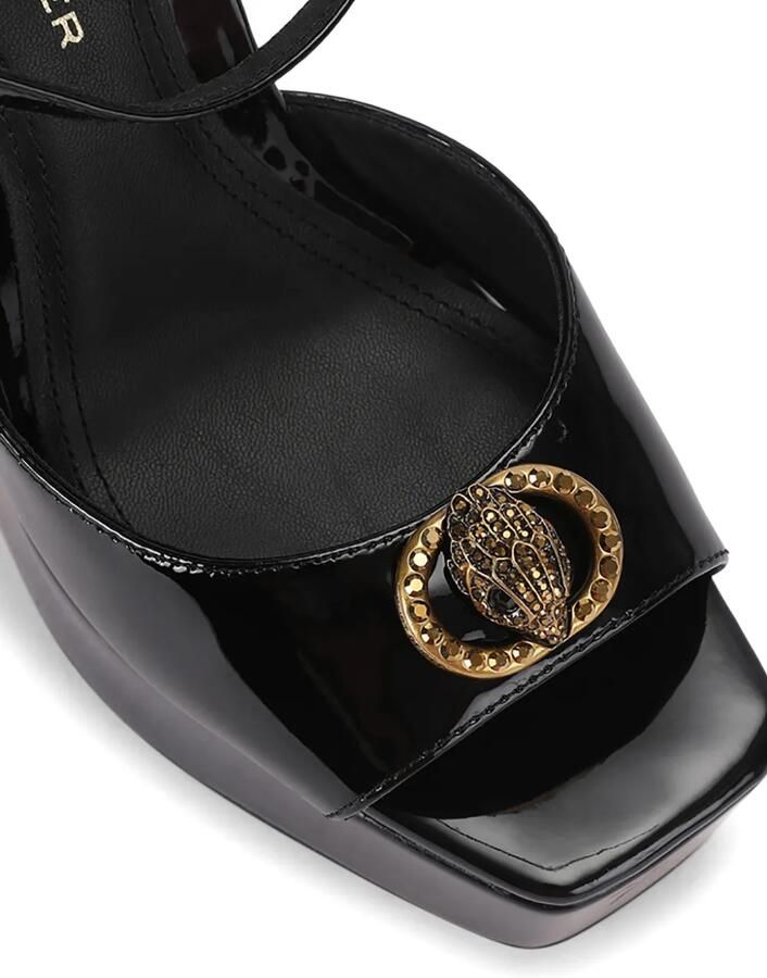 Kurt Geiger London Chelsea sandalen met plateauzool Zwart - Foto 2