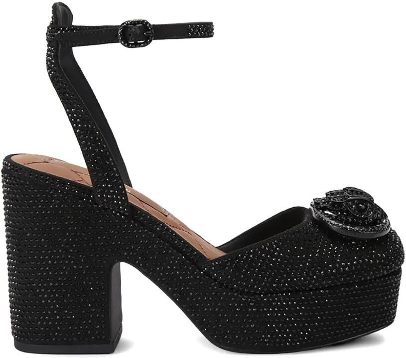 Kurt Geiger London Chelsea sandalen verfraaid met kristallen Zwart