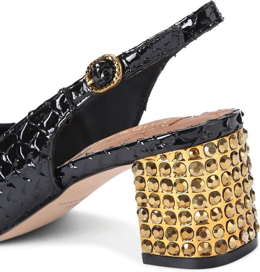 Kurt Geiger London Chelsea slingback pumps Zwart