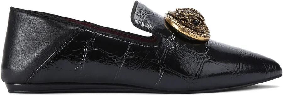 Kurt Geiger London Chelsea slip-on ballerina's met puntige neus Zwart