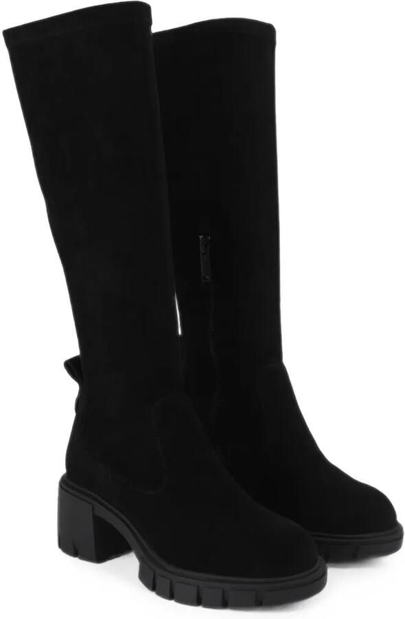 Kurt Geiger London Clarence suède knielaarzen Zwart - Foto 2