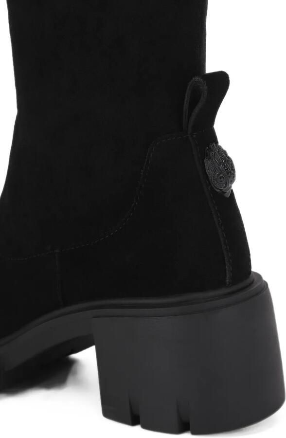 Kurt Geiger London Clarence suède knielaarzen Zwart - Foto 3