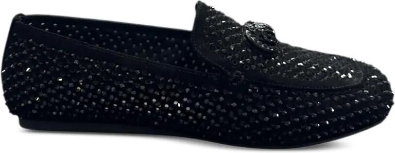 Kurt Geiger London Loafers verfraaid met kristallen Zwart