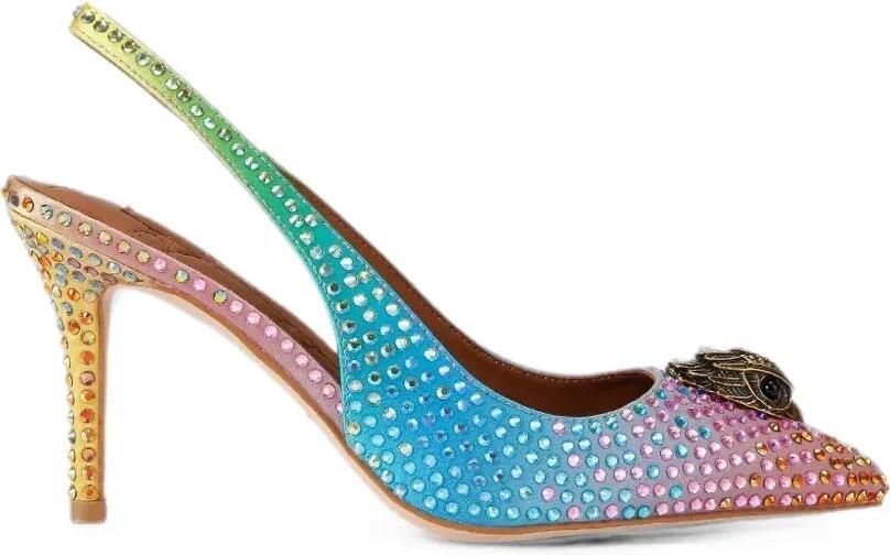 Kurt Geiger London Eagle Head pumps verfraaid met kristallen Blauw