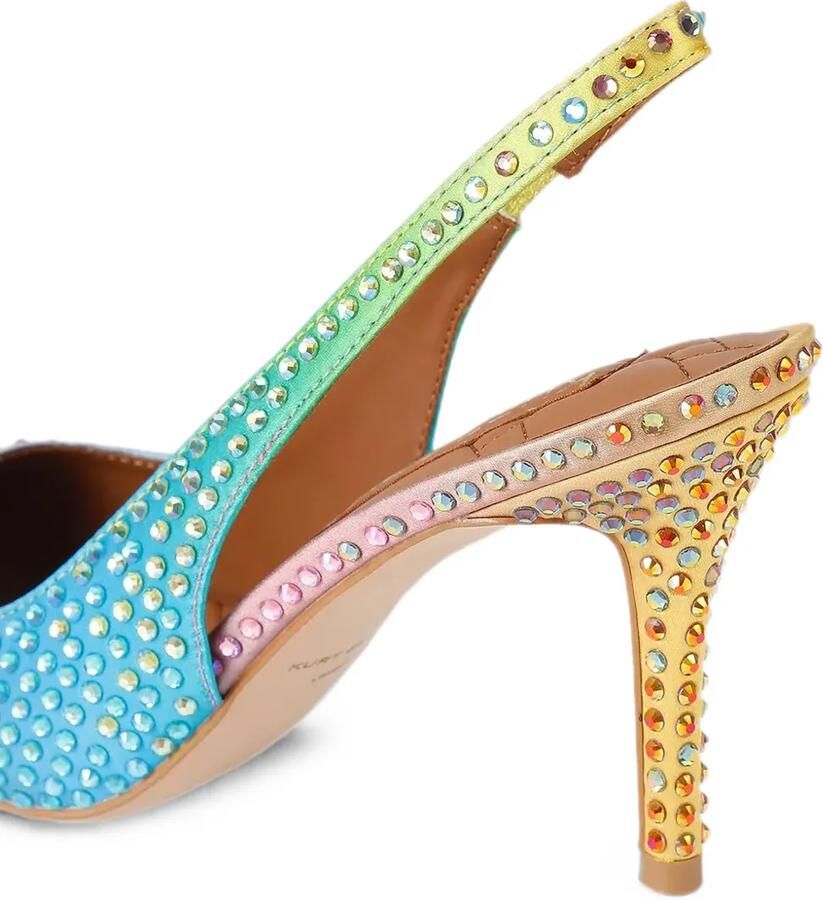 Kurt Geiger London Eagle Head pumps verfraaid met kristallen Blauw - Foto 2
