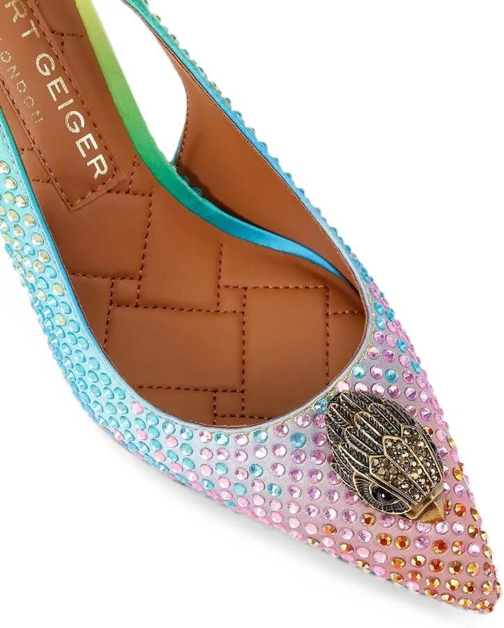 Kurt Geiger London Eagle Head pumps verfraaid met kristallen Blauw - Foto 3