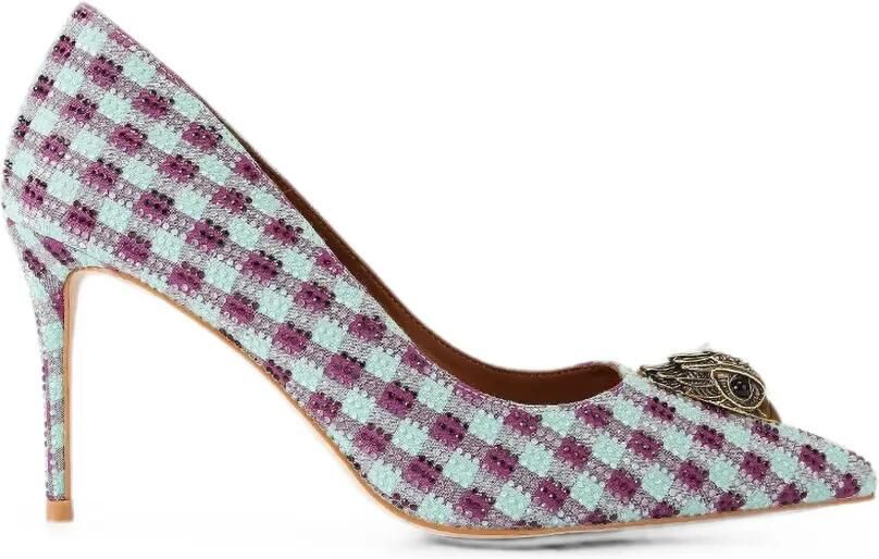 Kurt Geiger London Eagle Head pumps verfraaid met kristallen Paars