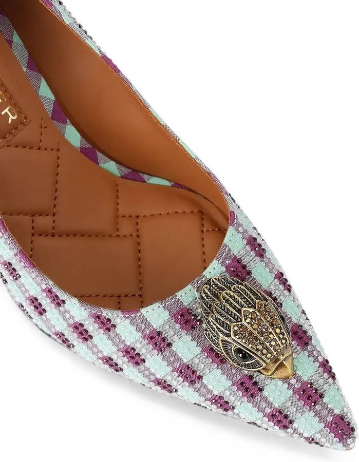 Kurt Geiger London Eagle Head pumps verfraaid met kristallen Paars - Foto 3