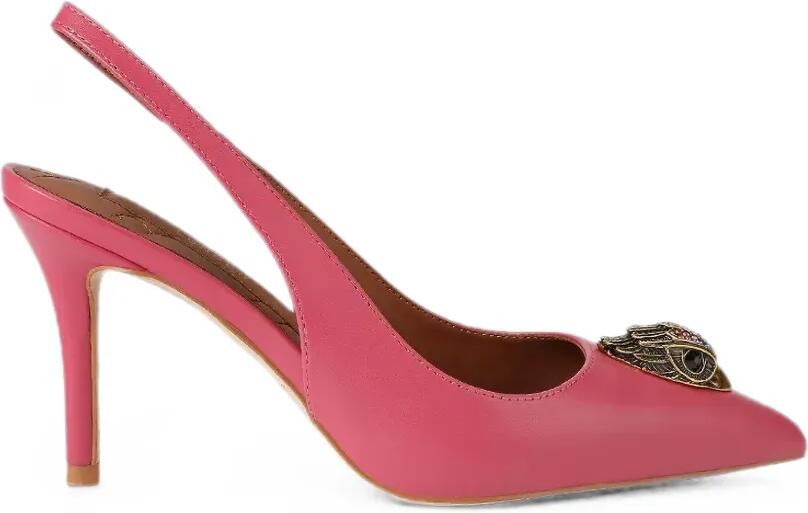 Kurt Geiger London Eagle Head slingback pumps Roze