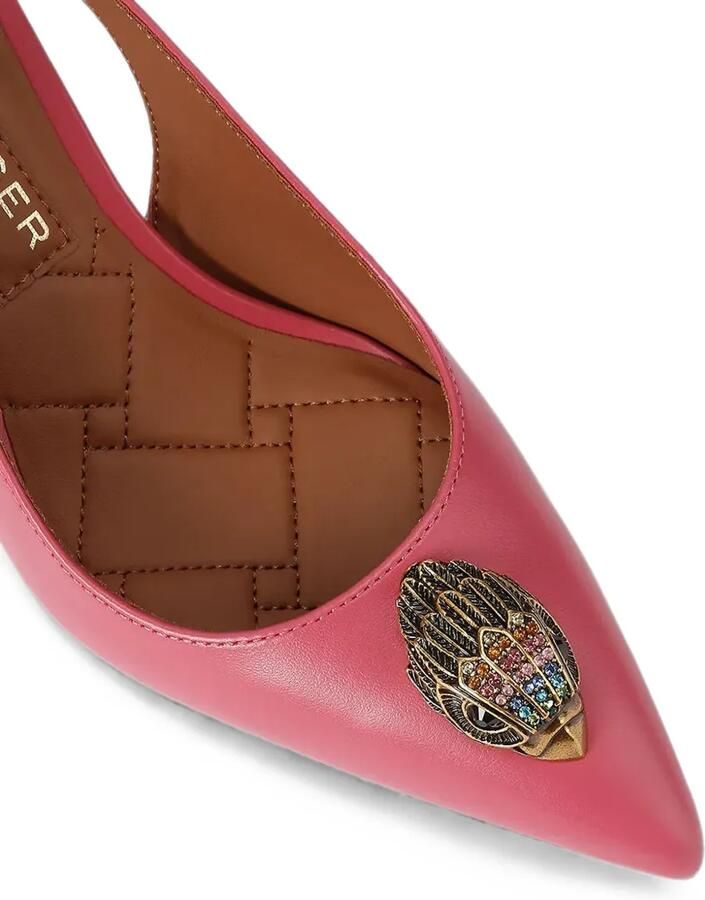Kurt Geiger London Eagle Head slingback pumps Roze - Foto 3