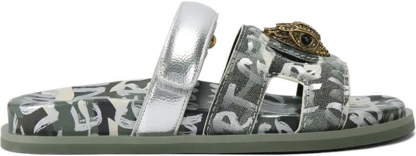Kurt Geiger London Eagle sandalen met uitgesneden details Groen