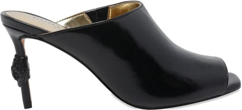 Kurt Geiger London Eagle vierkante muiltjes Zwart
