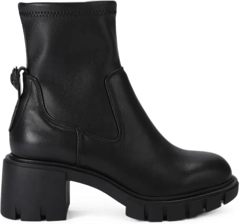 Kurt Geiger London Enkellaarzen met adelaar-plakkaat Zwart