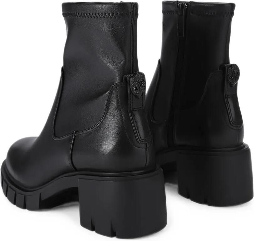 Kurt Geiger London Enkellaarzen met adelaar-plakkaat Zwart - Foto 2
