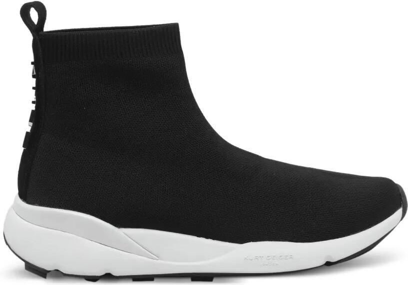 Kurt Geiger London Gebreide soksneakers Zwart