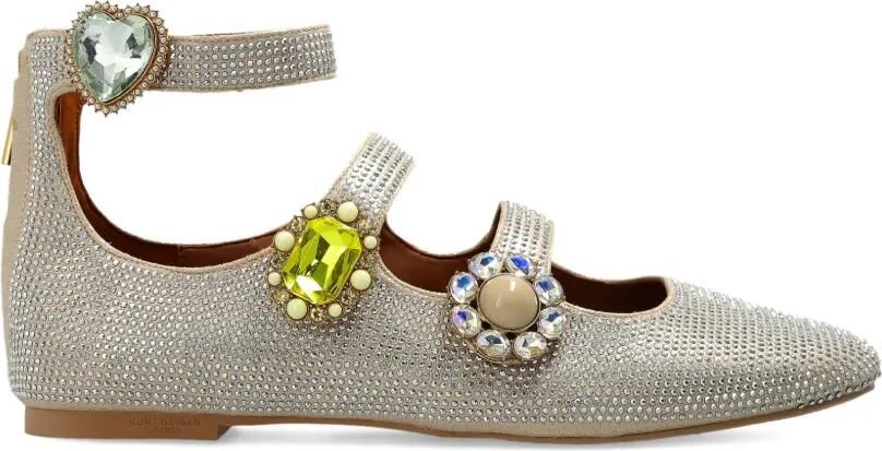 Kurt Geiger London Gladiator pumps verfraaid met bandjes Beige