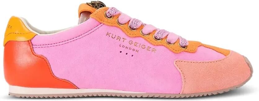 Kurt Geiger London Islington Eagle Head sneakers verfraaid met kristallen Roze - Foto 5