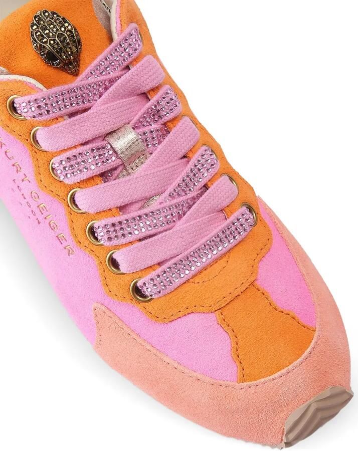 Kurt Geiger London Islington Eagle Head sneakers verfraaid met kristallen Roze - Foto 3