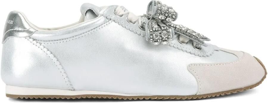 Kurt Geiger London Islington sneakers verfraaid met strik Wit