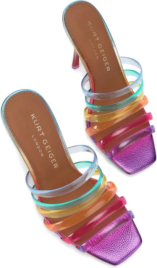 Kurt Geiger London Jelly sandalen met bandje Roze - Foto 5