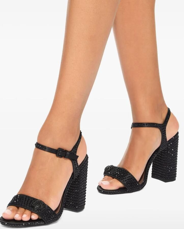 Kurt Geiger London Kensington Langley sandalen verfraaid met kristallen Zwart - Foto 4