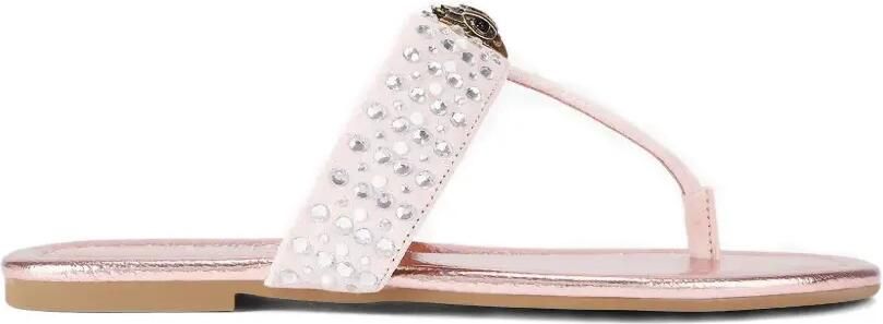 Kurt Geiger London Kensington sandalen met kristallen Roze