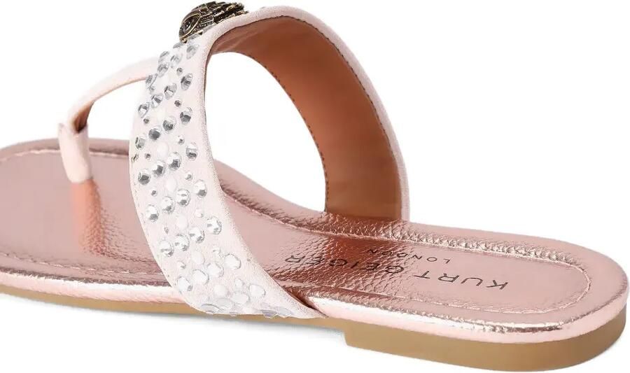 Kurt Geiger London Kensington sandalen met kristallen Roze - Foto 5