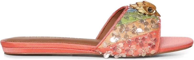 Kurt Geiger London Kensington sandalen met pailletten Roze