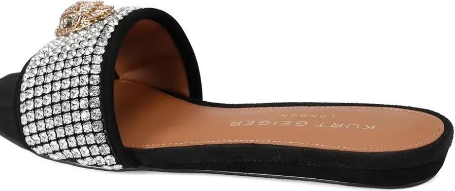 Kurt Geiger London Kensington verfraaide slippers Zwart - Foto 5