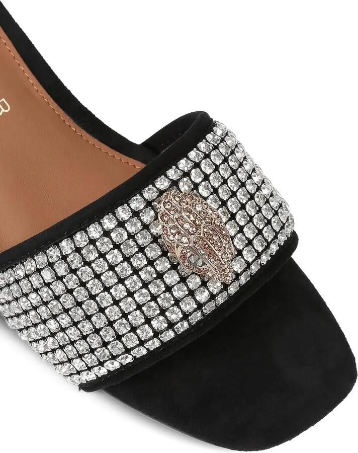 Kurt Geiger London Kensington verfraaide slippers Zwart - Foto 4