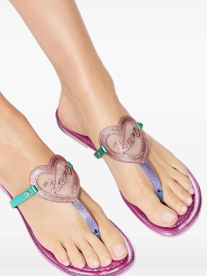 Kurt Geiger London Kurt Heart sandalen Roze - Foto 5