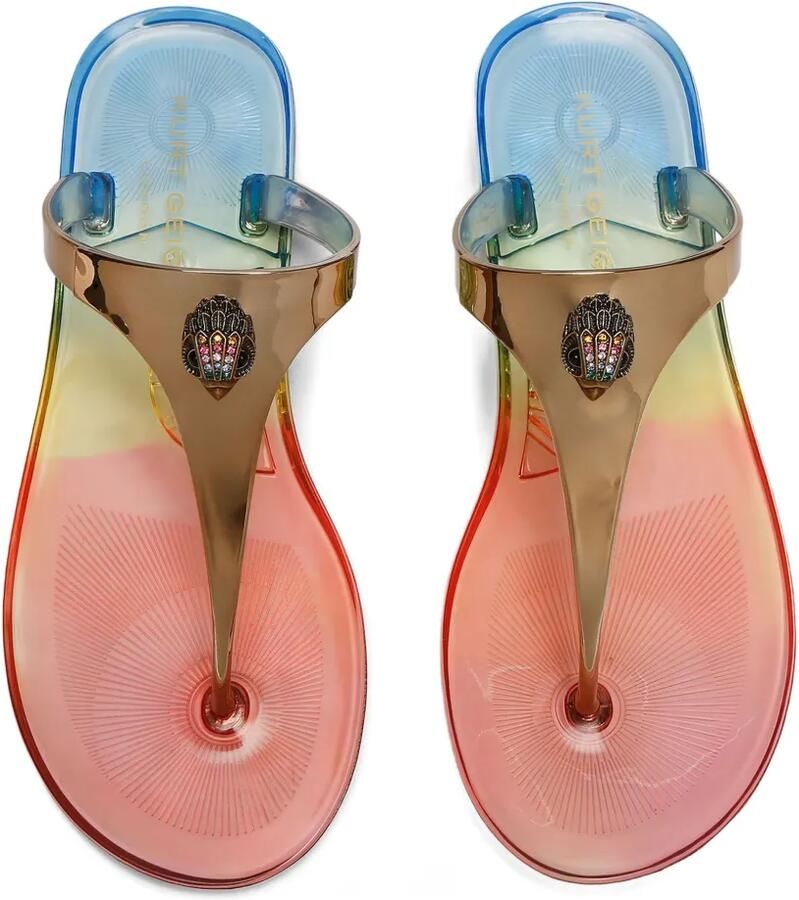 Kurt Geiger London Maddison teenslippers met T-bandje Wit - Foto 2