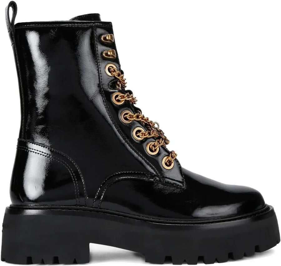 Kurt Geiger London Matilda Charm lakleren laarzen Zwart