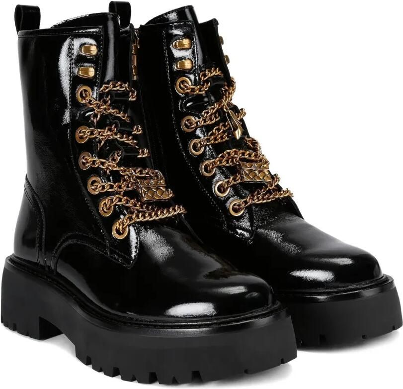 Kurt Geiger London Matilda Charm lakleren laarzen Zwart - Foto 4