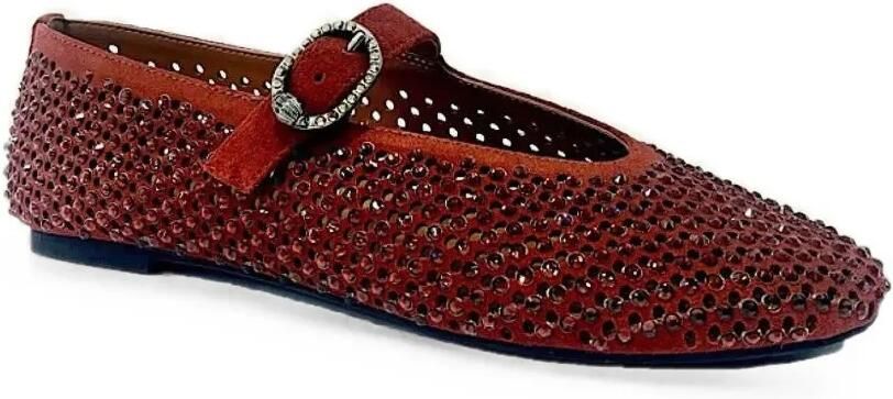 Kurt Geiger London Mayfair ballerina's Rood