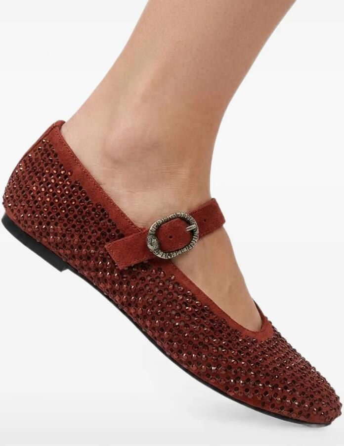 Kurt Geiger London Mayfair ballerina's Rood - Foto 3