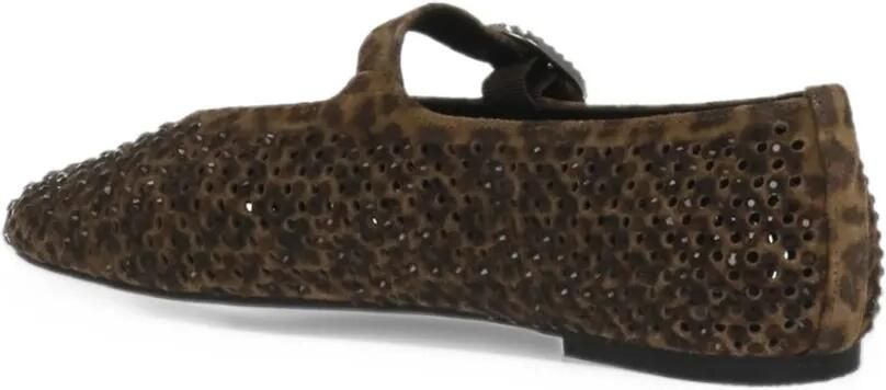 Kurt Geiger London Mayfair leopard-print ballet flats Bruin - Foto 3