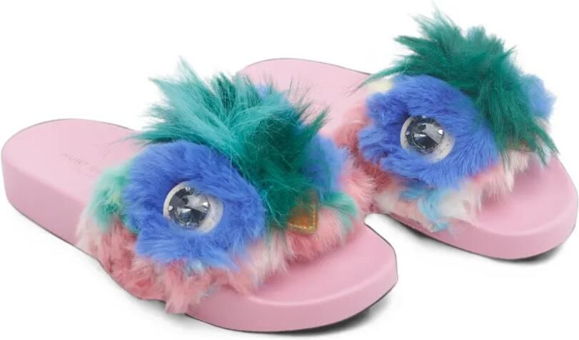 Kurt Geiger London Meena Mascot slippers Roze - Foto 4
