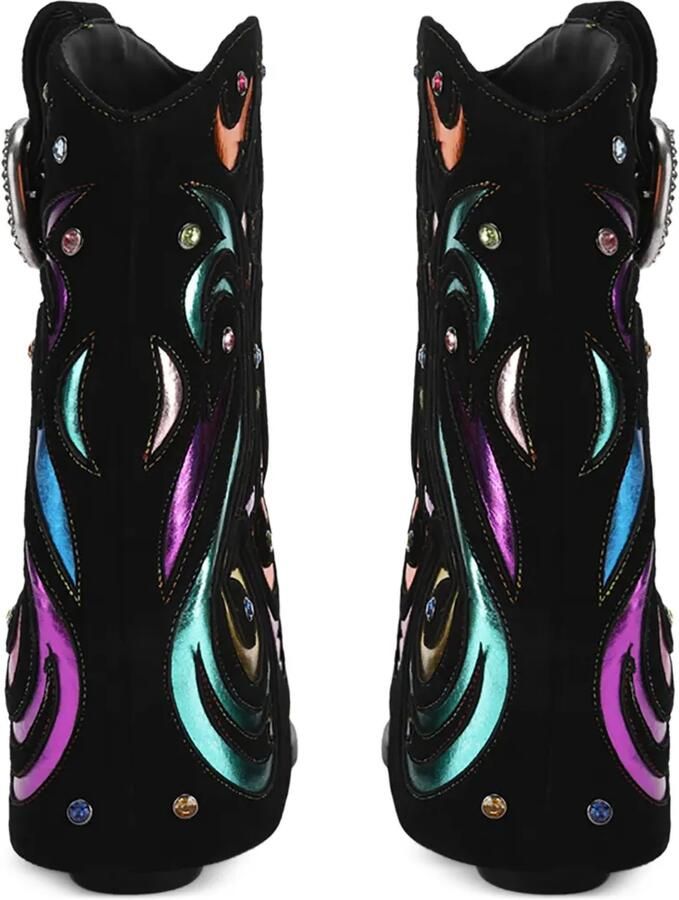 Kurt Geiger London Notting laarzen met omslag Zwart - Foto 4